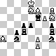 chess diagram mate in 3 - problem difficulty: ***
