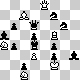 chess diagram mate in 3 - problem difficulty: **