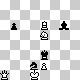 chess diagram mate in 3 - problem difficulty: **