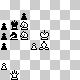 chess diagram mate in 3 - problem difficulty: ***