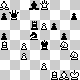 chess diagram mate in 2 - problem difficulty: **