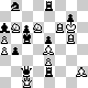 chess diagram mate in 2 - problem difficulty: ***