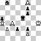 chess diagram mate in 3 - problem difficulty: ***