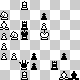 chess diagram mate in 2 - problem difficulty: ***